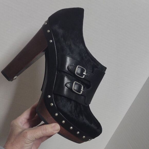 👍 Rare Vintage Y2K UGG Booties Heels Size 9 Dancer 4.5" A8 - Picture 11 of 11